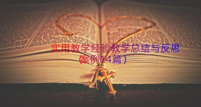 实用教学经验教学总结与反思（案例14篇）