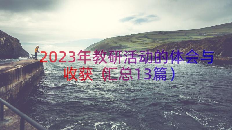 2023年教研活动的体会与收获（汇总13篇）