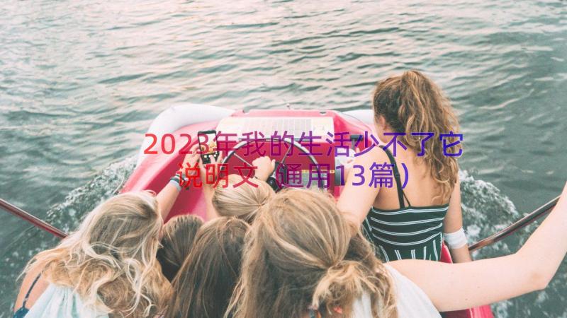 2023年我的生活少不了它说明文（通用13篇）