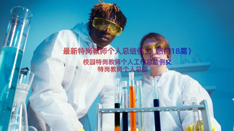 最新特岗教师个人总结例文（热门18篇）