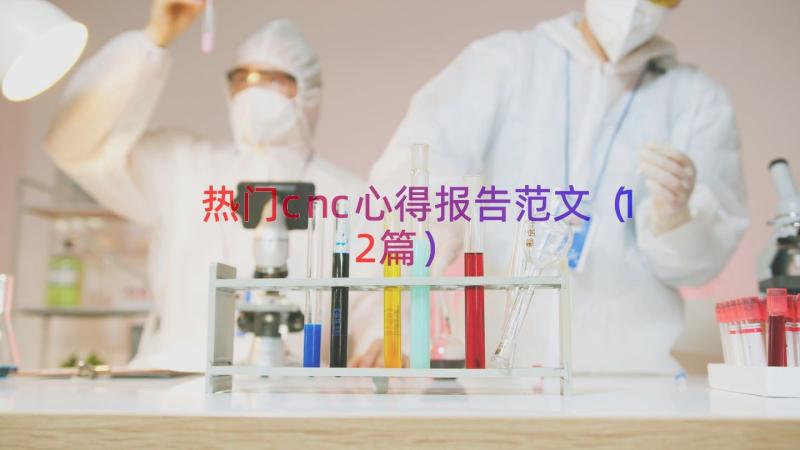 热门cnc心得报告范文（12篇）