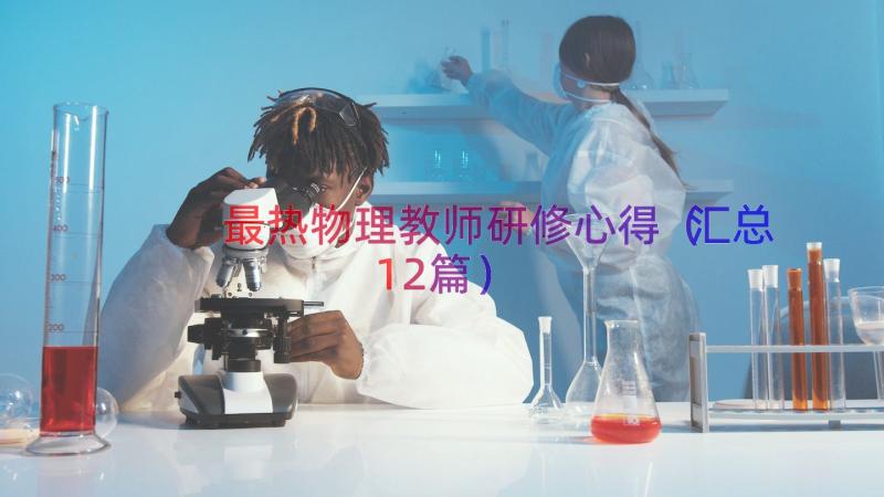 最热物理教师研修心得（汇总12篇）