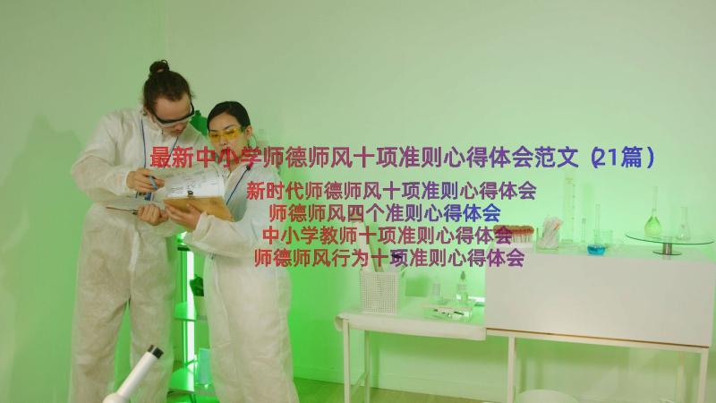 最新中小学师德师风十项准则心得体会范文（21篇）