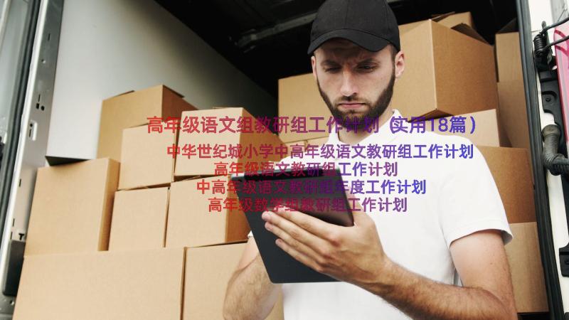 高年级语文组教研组工作计划（实用18篇）