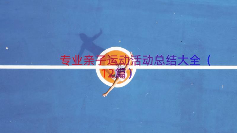 专业亲子运动活动总结大全（12篇）