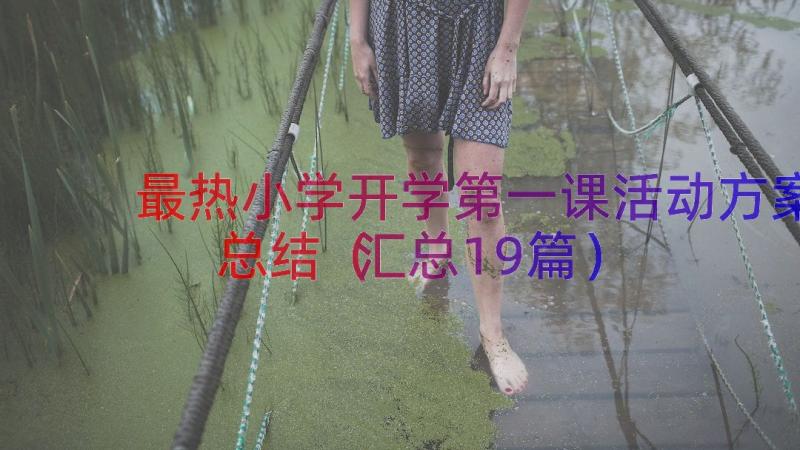 最热小学开学第一课活动方案总结（汇总19篇）