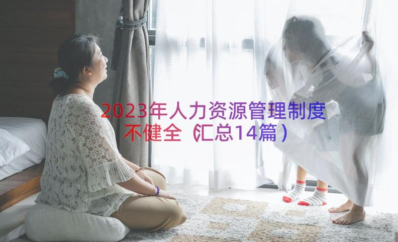 2023年人力资源管理制度不健全（汇总14篇）