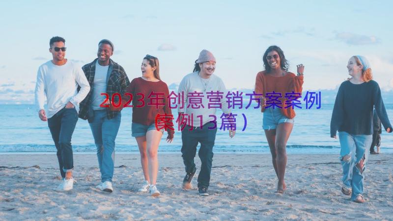 2023年创意营销方案案例（案例13篇）