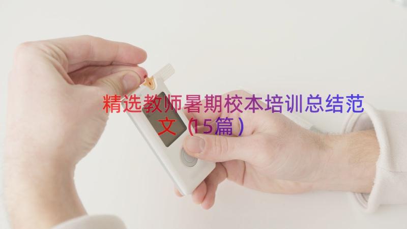 精选教师暑期校本培训总结范文（15篇）