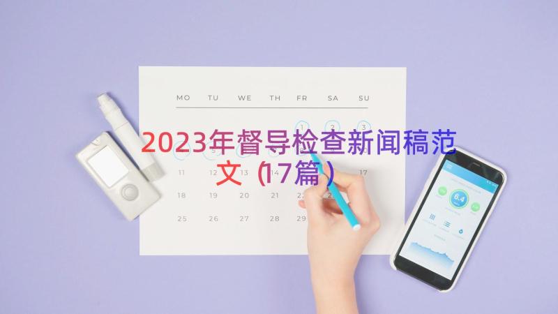 2023年督导检查新闻稿范文（17篇）