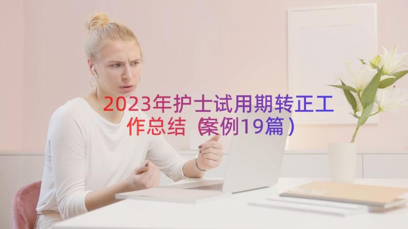2023年护士试用期转正工作总结（案例19篇）