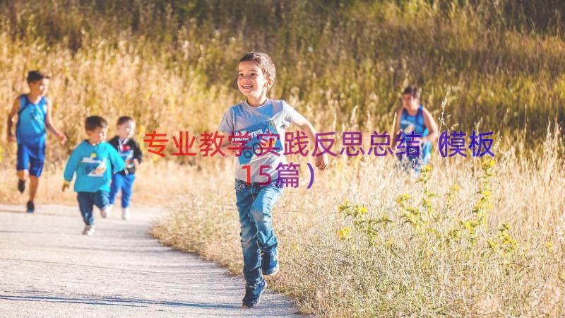 专业教学实践反思总结（模板15篇）