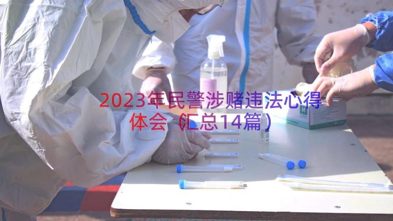 2023年民警涉赌违法心得体会（汇总14篇）