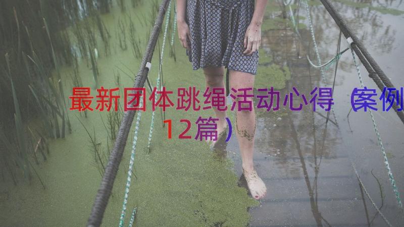 最新团体跳绳活动心得（案例12篇）