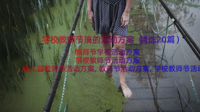 学校教师节搞的活动方案（精选20篇）