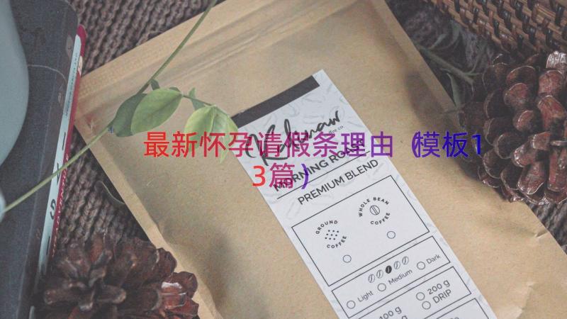 最新怀孕请假条理由（模板13篇）