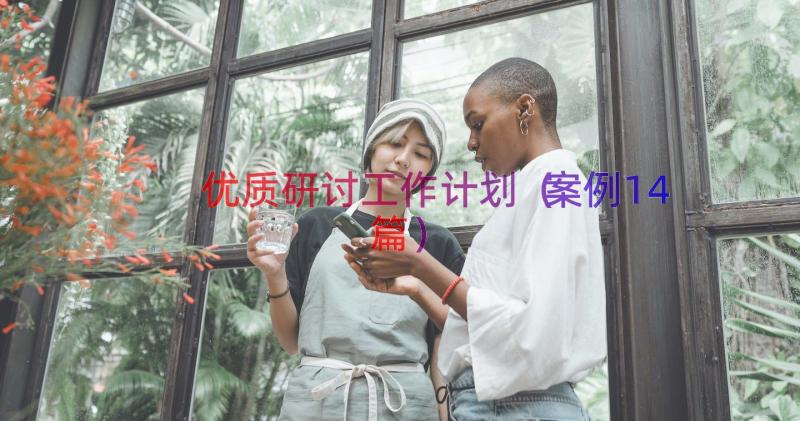 优质研讨工作计划（案例14篇）