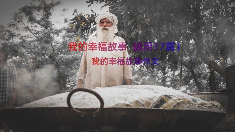 我的幸福故事（通用17篇）