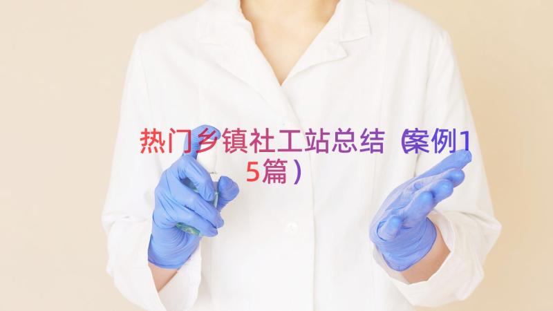 热门乡镇社工站总结（案例15篇）