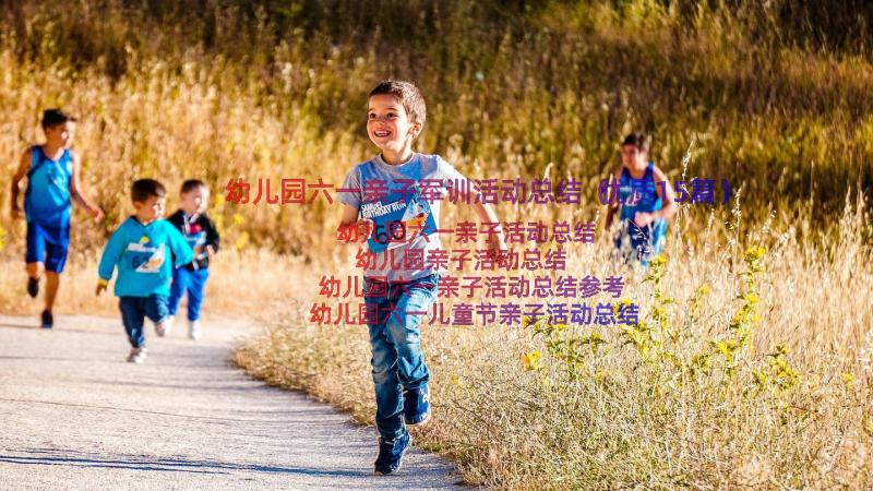 幼儿园六一亲子军训活动总结（优质15篇）