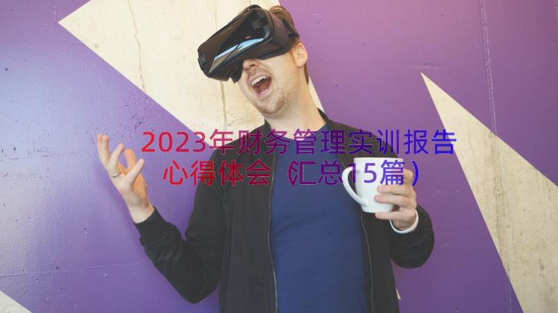 2023年财务管理实训报告心得体会（汇总15篇）