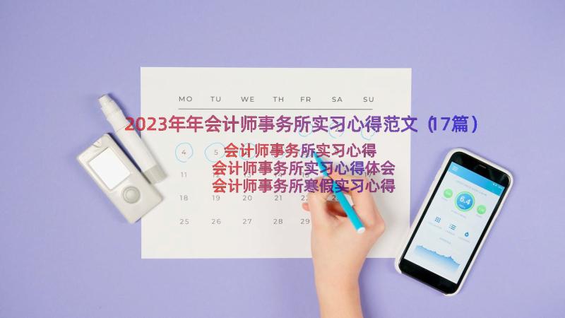 2023年年会计师事务所实习心得范文（17篇）