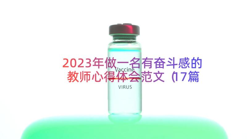 2023年做一名有奋斗感的教师心得体会范文（17篇）