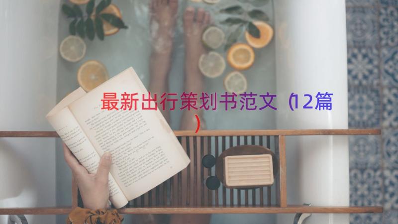 最新出行策划书范文（12篇）