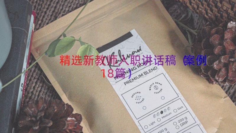 精选新教师入职讲话稿（案例18篇）