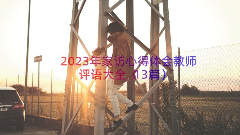 2023年家访心得体会教师评语大全（13篇）