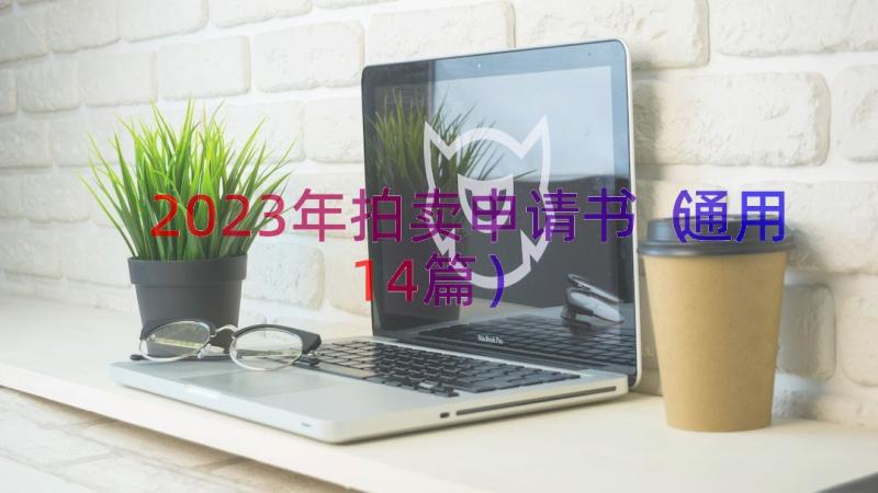 2023年拍卖申请书（通用14篇）