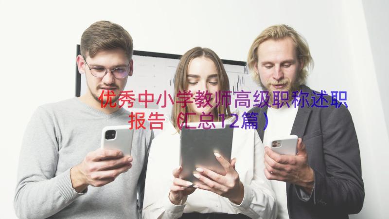 优秀中小学教师高级职称述职报告（汇总12篇）