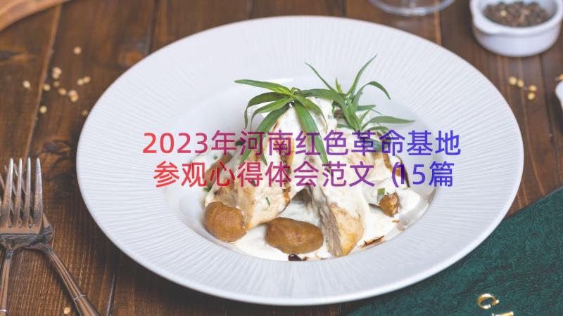 2023年河南红色革命基地参观心得体会范文（15篇）