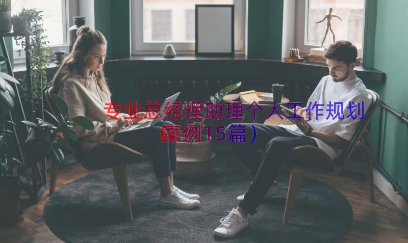 专业总经理助理个人工作规划（案例15篇）