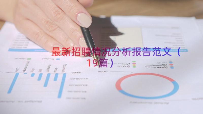 最新招聘情况分析报告范文（19篇）